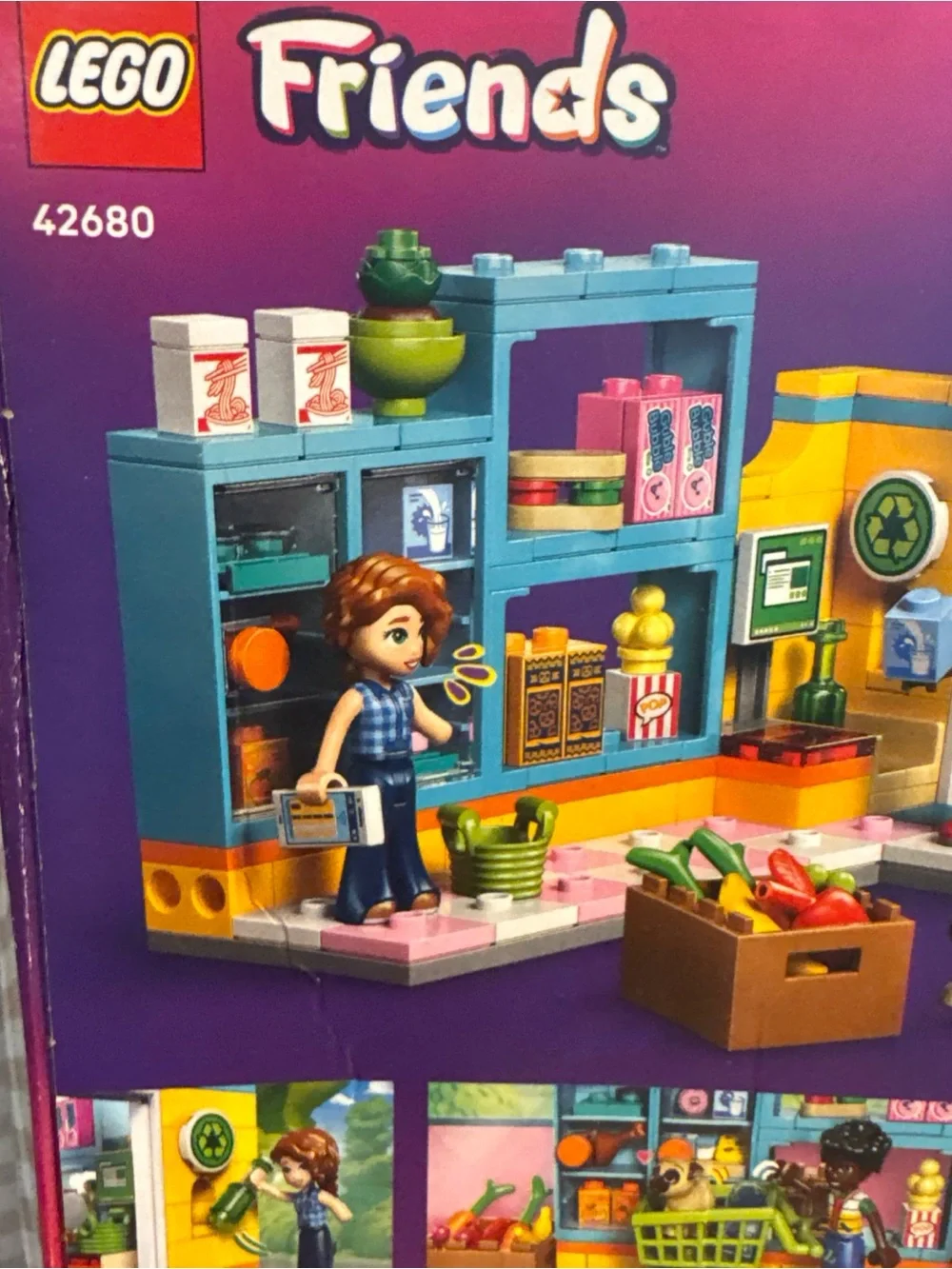 LEGO Friends Heartlake City Convenience Store Building Set - Purple